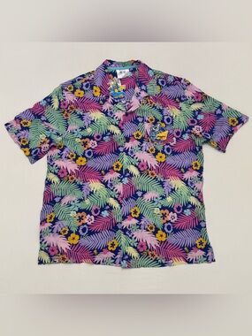 Bran New With Tags 2024 Pokémon World Championships Honolulu Hawaiian Shirt Sz L